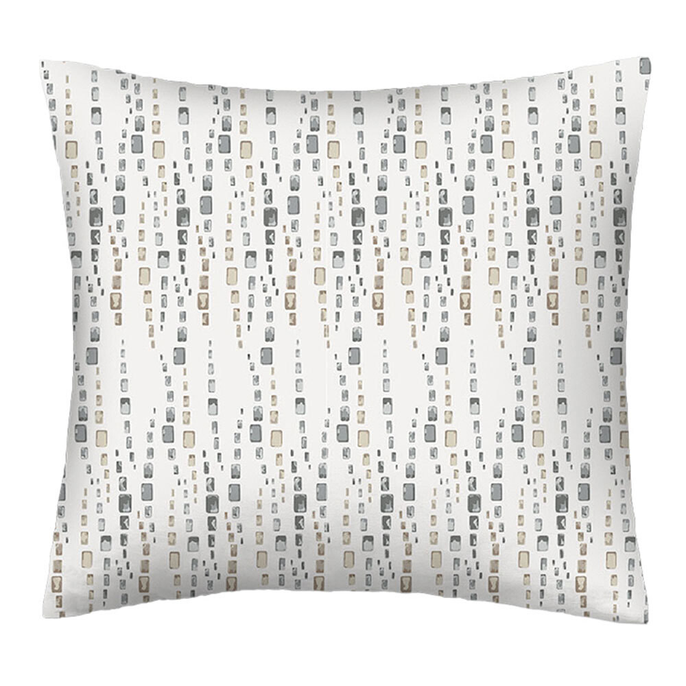 Изображение товара Наволочка 70х70 из тенселя Mona Liza Fred серо-бежевая 2 шт.