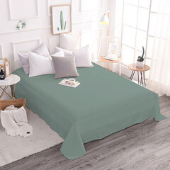 Простыня 180х220 см тенсель зеленая Mona Liza Green - фото 2