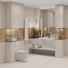 Керамогранит Керамин Дезерт 7 белый 300х300х10 мм - фото 7