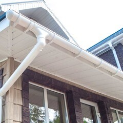 Труба водосточная Docke Lux пластиковая d100 мм 3 м пломбир RAL 9003 - фото 5