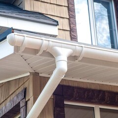 Труба водосточная Docke Lux пластиковая d100 мм 3 м пломбир RAL 9003 - фото 6