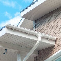 Труба водосточная Docke Lux пластиковая d100 мм 3 м пломбир RAL 9003 - фото 7