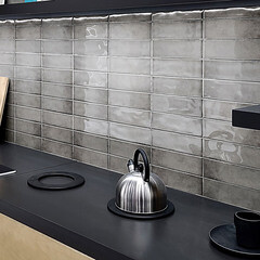 Плитка облицовочная Керамин Брайт 7 светло-серая 275х77х8 мм (26 шт.=0,554 кв.м) - фото 3