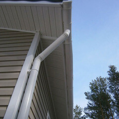 Труба водосточная пластиковая d80 мм 3 м Docke Standard пломбир RAL 9003 - фото 5