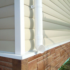 Труба водосточная пластиковая d80 мм 3 м Docke Standard пломбир RAL 9003 - фото 3