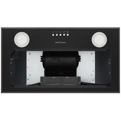 Кухонная вытяжка встраиваемая Krona Adel 600 Black PB 60 см черная - фото 2