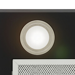 Кухонная вытяжка встраиваемая Krona Ameli 600 Black PB 60 см черная - фото 8