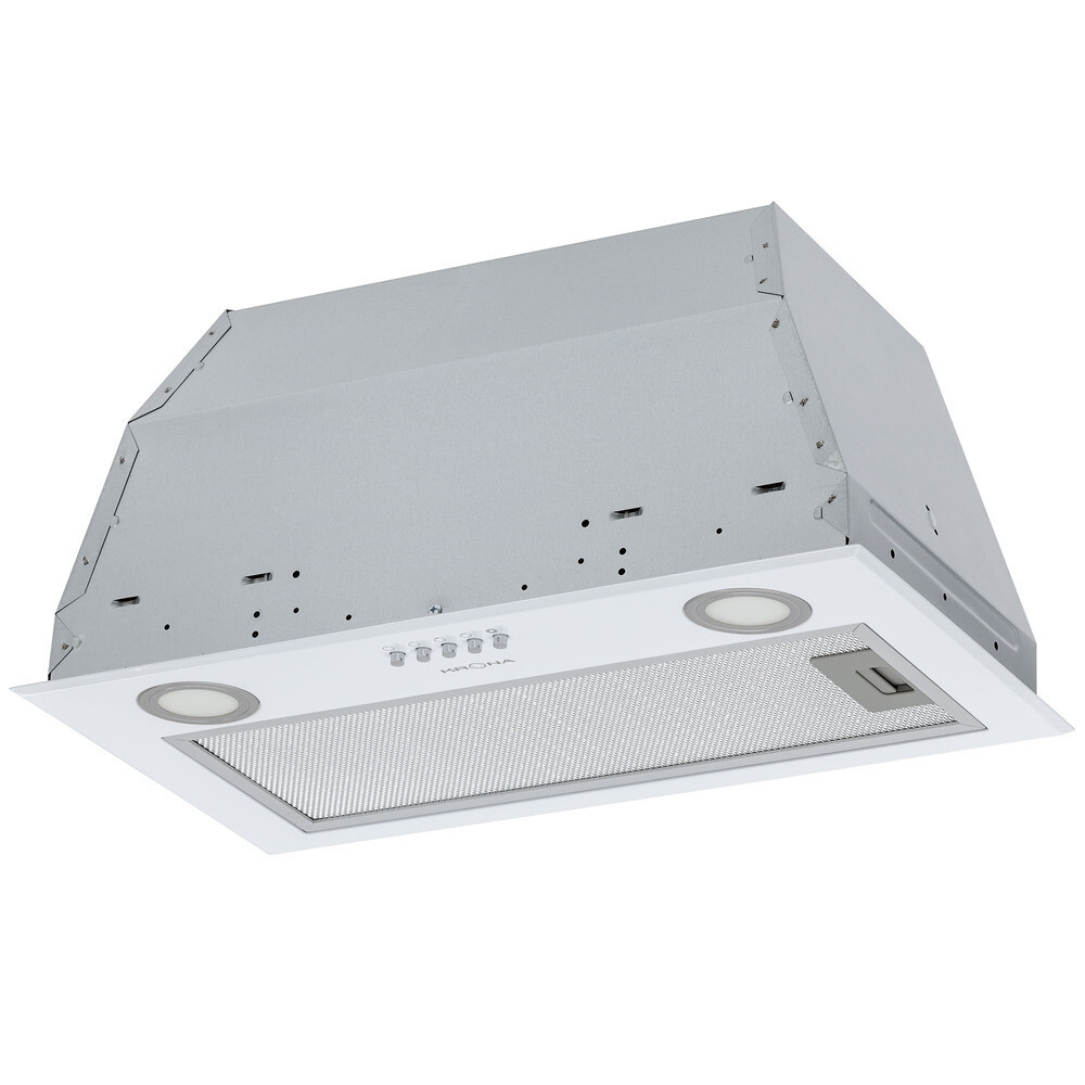 Изображение товара Кухонная вытяжка встраиваемая Krona Ameli 600 White PB 60 см белая