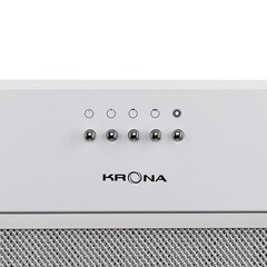 Кухонная вытяжка встраиваемая Krona Asta 600 White PB 60 см белая - фото 4