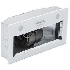 Кухонная вытяжка встраиваемая Krona Elisa 600 Glass White PB 60 см белая - фото 6