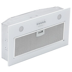 Кухонная вытяжка встраиваемая Krona Elisa 600 Glass White PB 60 см белая - фото 1