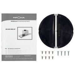 Кухонная вытяжка встраиваемая Krona Ida 600 Inox 3P 60 см нержавеющая сталь - фото 3