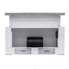 Кухонная вытяжка встраиваемая Krona Kamilla 600 dark Glass (1 мотор) 60 см черная/нержавеющая сталь - фото 8