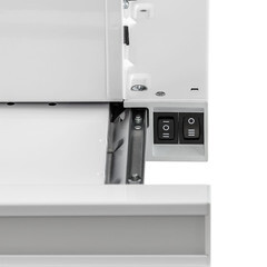 Кухонная вытяжка встраиваемая Krona Kamilla 600 Glass White 60 см белая - фото 6