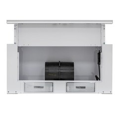 Кухонная вытяжка встраиваемая Krona Kamilla 600 White (1 мотор) 60 см белая - фото 8