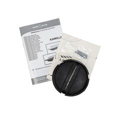Кухонная вытяжка встраиваемая Krona Kamilla 600 White (1 мотор) 60 см белая - фото 5