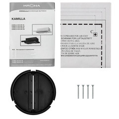 Кухонная вытяжка встраиваемая Krona Kamilla 500 AIR 1W 50 см белая - фото 4