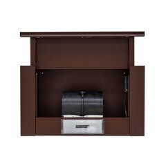 Кухонная вытяжка встраиваемая Krona Kamilla 500 BROWN 50 см коричневая - фото 8