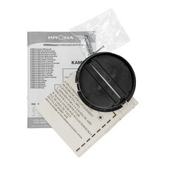 Кухонная вытяжка встраиваемая Krona Kamilla 450 Inox ( 1 мотор) 45 см нержавеющая сталь - фото 4