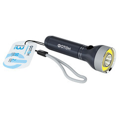 Фонарь ручной Фотон MS-800 (23594) светодиодный 2 LED 2 Вт на батарейках ААА алюминий 2 режима - фото 3