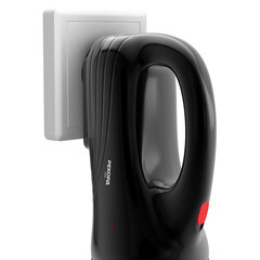 Фонарь прожектор Рекорд PВ-3200 светодиодный 2 LED 4 Вт аккумуляторный SLA 1000 мАч пластик 2 режима (23206) - фото 4