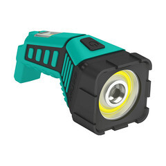 Изображение товара Фонарь ручной Фотон RРМ-6000 (23284) светодиодный 2 LED 5,4 Вт аккумуляторный Li-Ion 1800 мАч пластик 3 режима