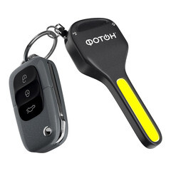 Фонарь брелок Фотон K-140 светодиодный 1 LED 1 Вт на батарейках CR2032 пластик (23201) - фото 4