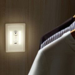 Фонарь светильник Фотон WB-150 (22956) светодиодный 2 LED 3 Вт на батарейках ААА пластик - фото 2