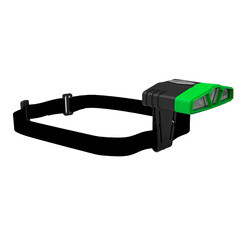 Фонарь налобный Gauss светодиодный 3 LED 5 Вт аккумуляторный Li-Ion 500 мАч пластик 5 режимов (GF406) - фото 2