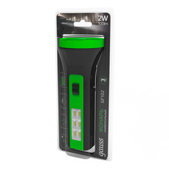 Фонарь ручной Gauss светодиодный 7 LED 2 Вт аккумуляторный Lead-acid 250 мАч пластик 2 режима (GF102) - фото 7