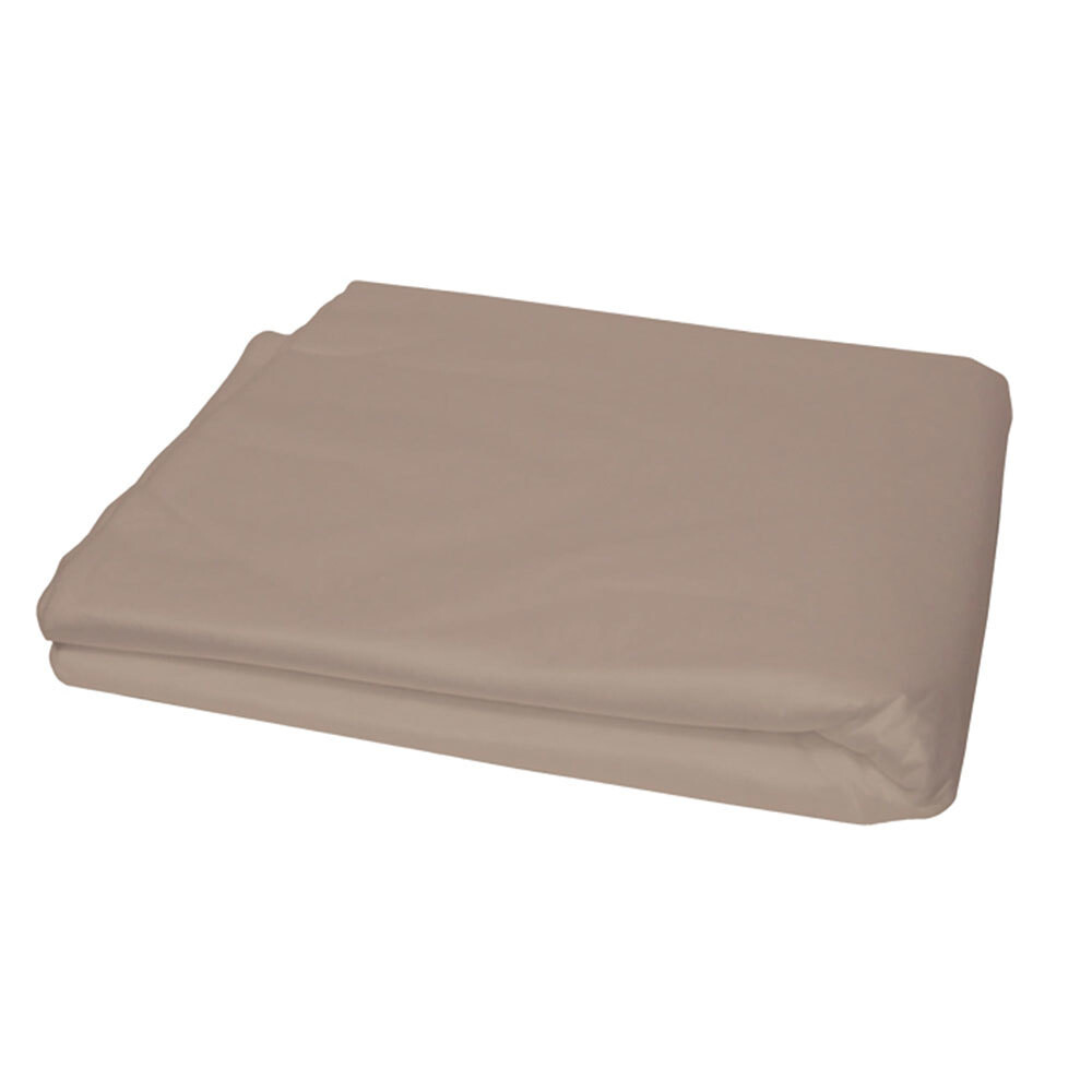 Изображение товара Простыня на резинке 180х200 см бежевая тенсель Mona Liza