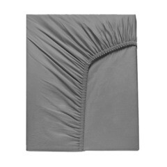 Простыня на резинке 200х200х25 см тенсель серая Mona Liza Grey - фото 2