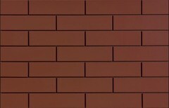 Изображение товара Клинкерная плитка для фасада Cerrad Elewacja gladka (32 шт.= 0,5 кв.м) красная 245х65х6,5 мм