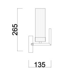 Бра Freya Adeline E14 40 Вт 220-240 В бронза IP20 (FR5214WL-01BS) - фото 2