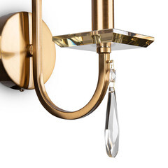 Бра Freya Forte E14 40 Вт 220-240 В золото IP20 (FR1006WL-01G) - фото 2