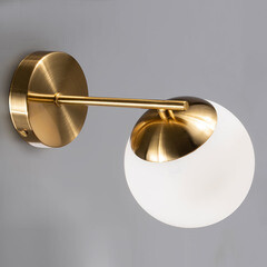 Бра Freya Marble E27 40 Вт 220-240 В бронза IP20 (FR5230WL-01BS) - фото 9