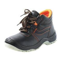 Ботинки кожаные с защитным подноском размер 41 черные Мистраль SJ8055 (105254) - фото 11