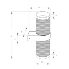 Бра Freya Focus Design GU10 40 Вт 220-240 В белое IP20 (C069WL-02W) - фото 5