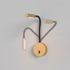 Бра Freya Stem светодиодное 3 Вт 220-240 В матовое золото 3000К IP20 (C035WL-L3MG3K) - фото 2