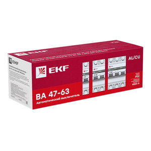 Автоматический выключатель модульный EKF PROxima ВА 47-63 1P 25А тип B 4,5 кА 230 В (mcb4763-1-25B-pro) — купить в Санкт-Петербурге: цены, характеристики, отзывы и фото в интернет-магазине Петрович.
