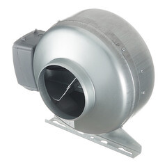 Вентилятор канальный центробежный Era Pro Mars GDF 125 298х243 мм d125 мм серый - фото 2