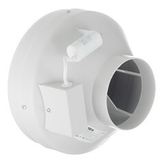 Вентилятор канальный центробежный Era Pro Сyclone 125 251х251 мм d125 мм белый - фото 5