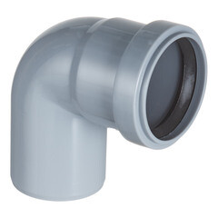 Отвод Valfex d50 мм 87° пластиковый для внутренней канализации - фото 1
