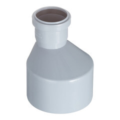 Переходник Valfex d110х50 мм пластиковый эксцентрический для внутренней канализации (25110050) - фото 1