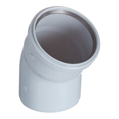 Отвод Valfex d110 мм 30° пластиковый для внутренней канализации (20122110) - фото 1