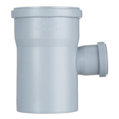 Тройник Valfex d110х50 мм 87° пластиковый для внутренней канализации (24110050) - фото 3