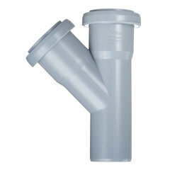 Тройник Valfex d40 мм 45° пластиковый для внутренней канализации - фото 3