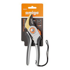Секатор плоскостной Amigo с двухкомпонентными рукоятками (76405) - фото 2