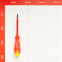 Отвертка диэлектрическая крестовая PH0 75 мм 1000 В Онлайт (82949) - фото 2