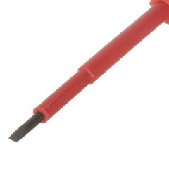 Отвертка диэлектрическая плоская SL4 100 мм 1000 В Онлайт (82953) - фото 4